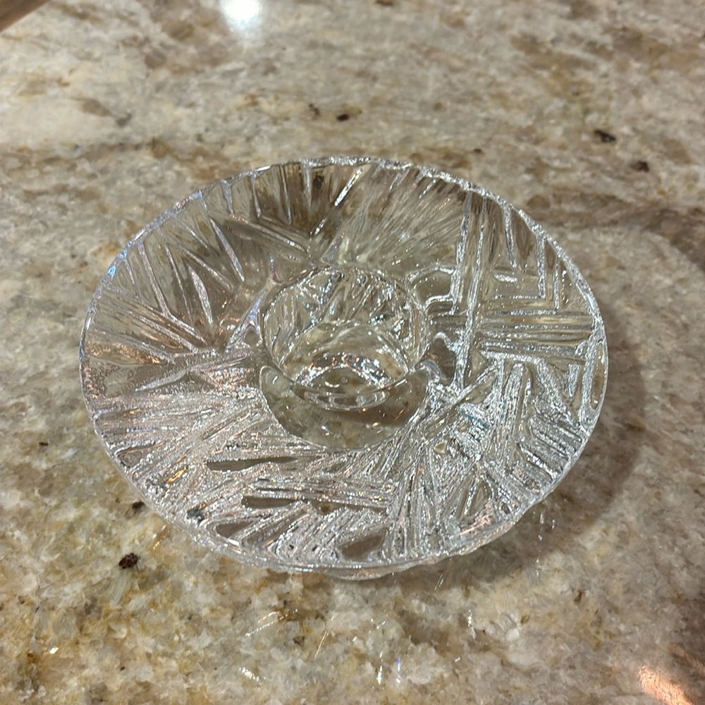 Orrefors Icy Candle Holder